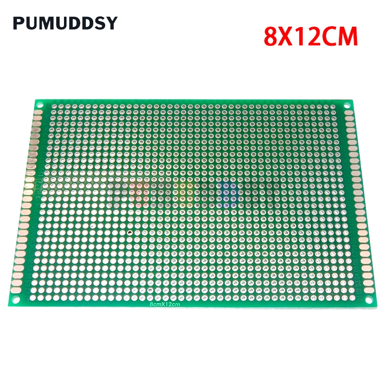 1 Uds. Placa PCB electrónica de 8x12cm 9x15cm, placa de circuito impreso Universal Diy, PCB de prototipos de doble cara para 8*12 9*15CM - imagen 4