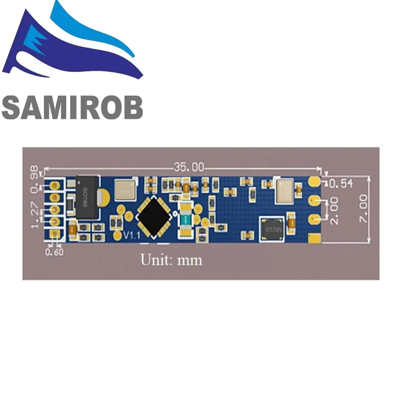Hi-Link-Mini Sensor de estado de presencia humana, módulo de Radar electrónico de consumo, alta sensibilidad, HLK-LD2410, 5V, 24GHz, nuevo - imagen 2