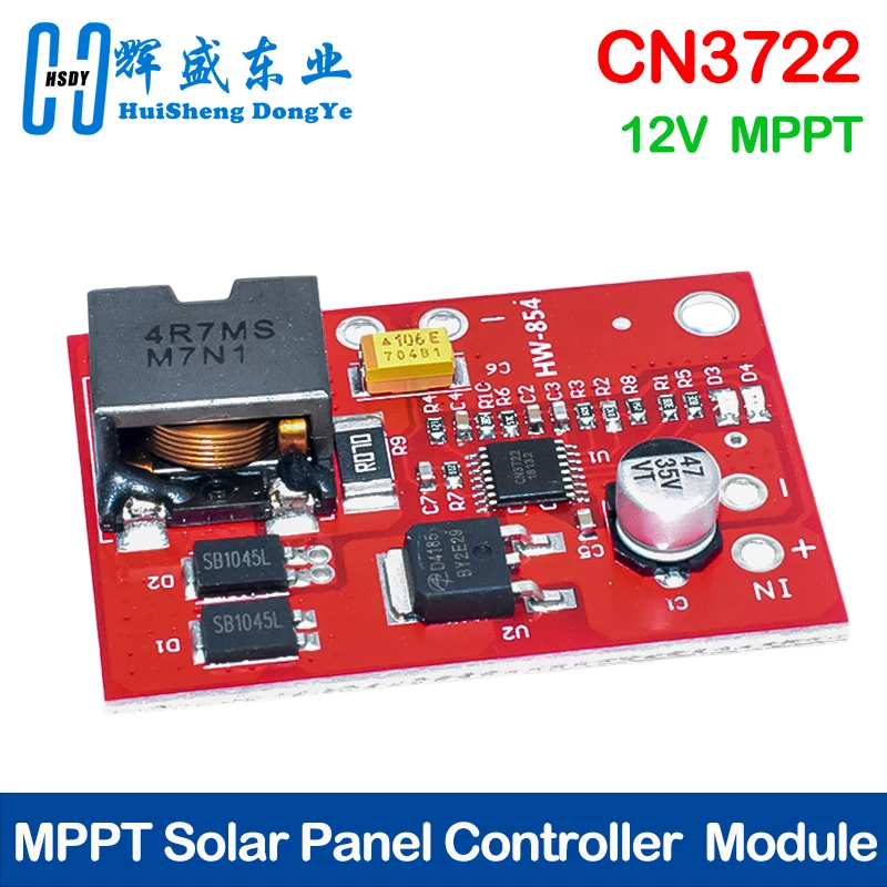 Controlador de panel solar 3S MPPT CN3791 12V 3A Módulo administrador de energía solar Carga de batería de litio 18650