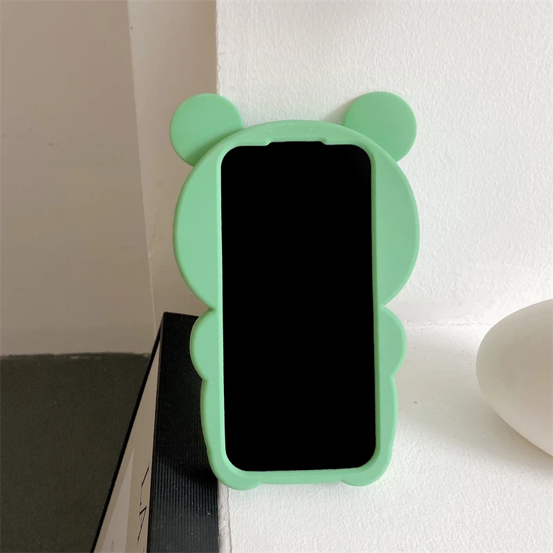 Funda de silicona suave con dibujos de animales para IPhone, carcasa protectora con diseño de cerdo bonito para modelos 13, 12, 14, 15 Pro Max, 11, 14Pro, 13Pro y 15 Pro - imagen 5