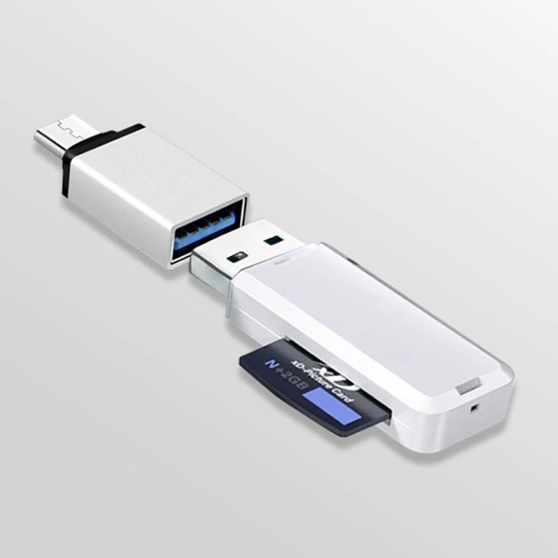 Lector de tarjetas Usb 2,0 de alta velocidad, adaptador de unidad Flash de memoria de un solo puerto XD, accesorios para pc y portátil, 1 unidad - imagen 5