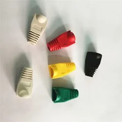 Conector RJ45 Ethernet con Funda Protectora y Bota Alivio Tensión CAT6