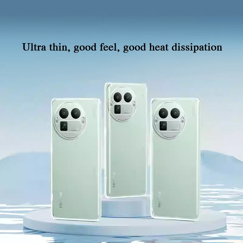 Funda básica transparente de TPU para teléfono móvil OPPO Realme GT8 GT 8 Pro 8 Pro 5G, funda trasera transparente de silicona suave de lujo de alta calidad - imagen 2