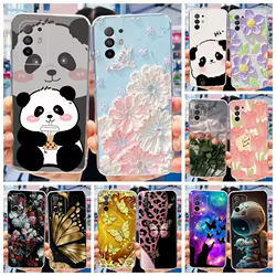 Funda con estampado encantador para OPPO Reno5 Z CPH2211, carcasa trasera de TPU de silicona suave para Oppo Reno 5Z 5G, fundas de teléfono