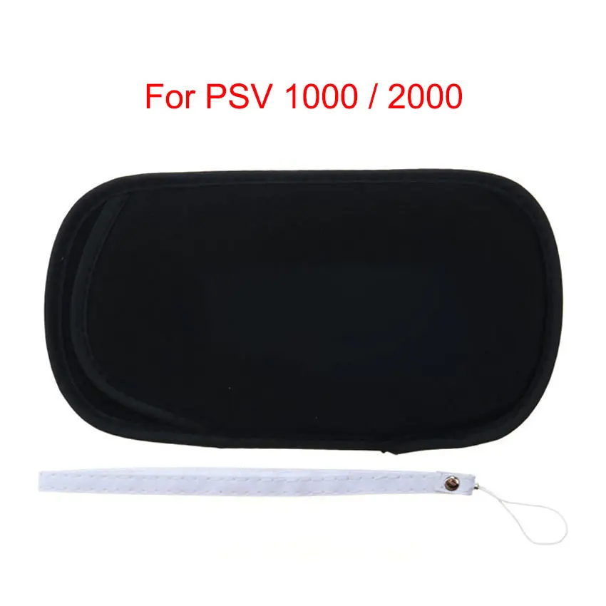 YuXi para PSV PSP 1000/2000/3000 para PSP Go bolsa de almacenaje de transporte protectora suave funda para nueva 3DS para consola Switch/Lite - imagen 5