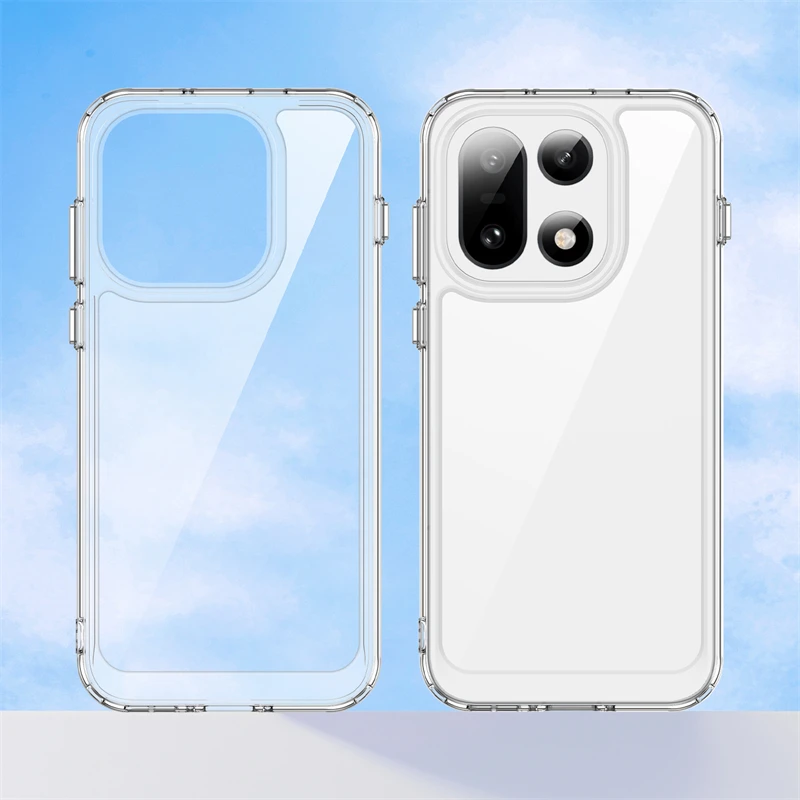 Para OnePlus 15 funda transparente de silicona de lujo transparente Protector de PC funda a prueba de golpes funda OnePlus 15 funda OnePlus 15 - imagen 5