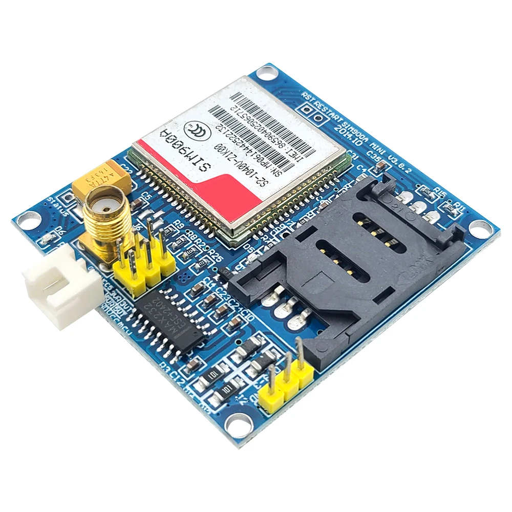 Módulo de placa de desarrollo SIM900 SIM900A, transmisión de datos inalámbrica GSM GPRS STM32 con antena, salidas TC35i - imagen 3