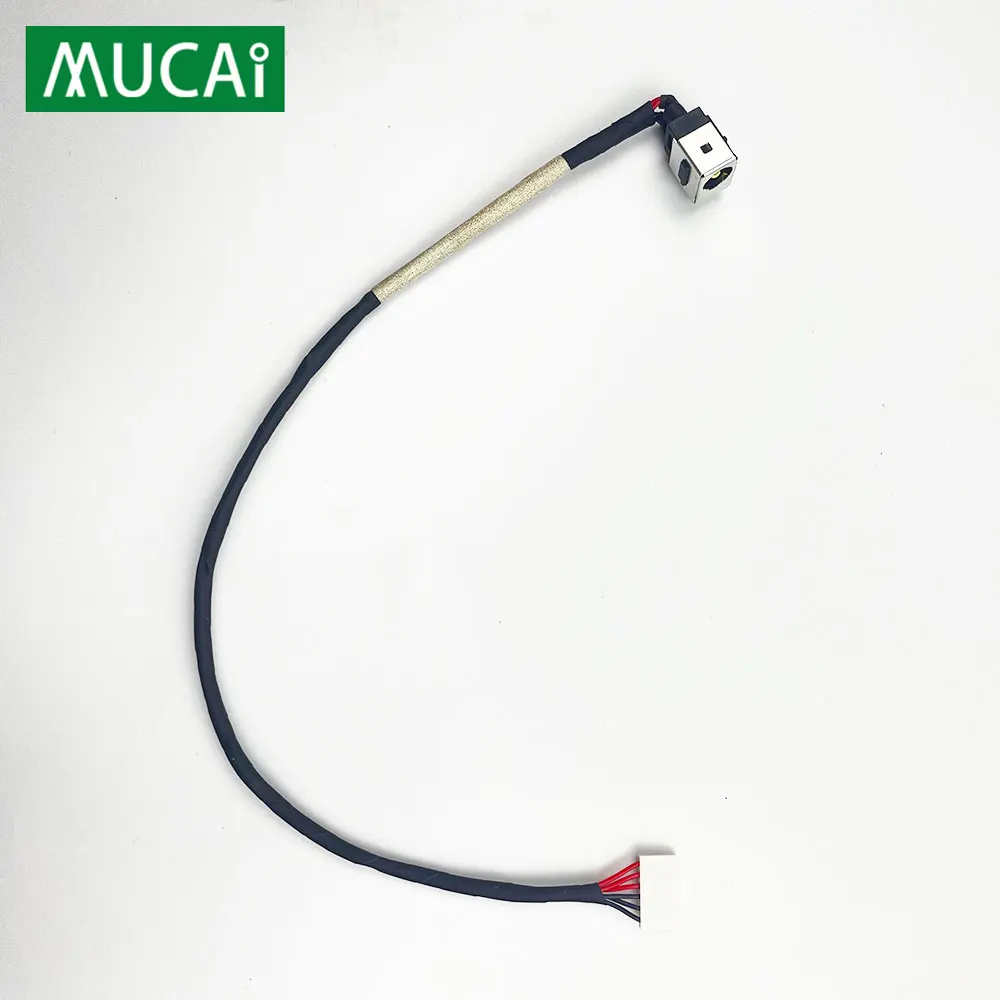 Conector de alimentación CC con cable para MSI GE40 GE60 GE70 A6400 A6400-042US 16G1 16GC 1757 MS1756 MS-1756 MS-16GA Cable flexible CC para ordenador portátil