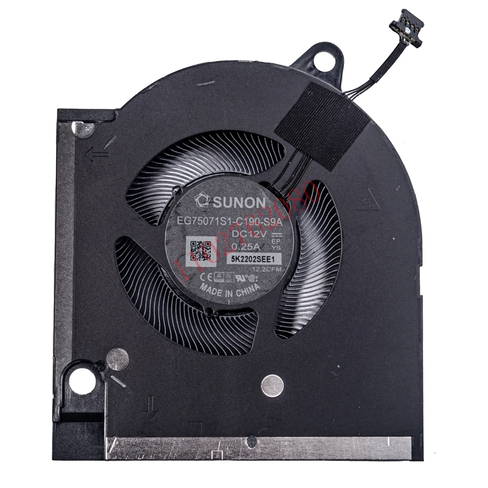 Ventilador GPU de CPU para portátil de repuesto para DELL G15 5520 5525 Series año 2022 RTX3050 3060 3070 - imagen 4