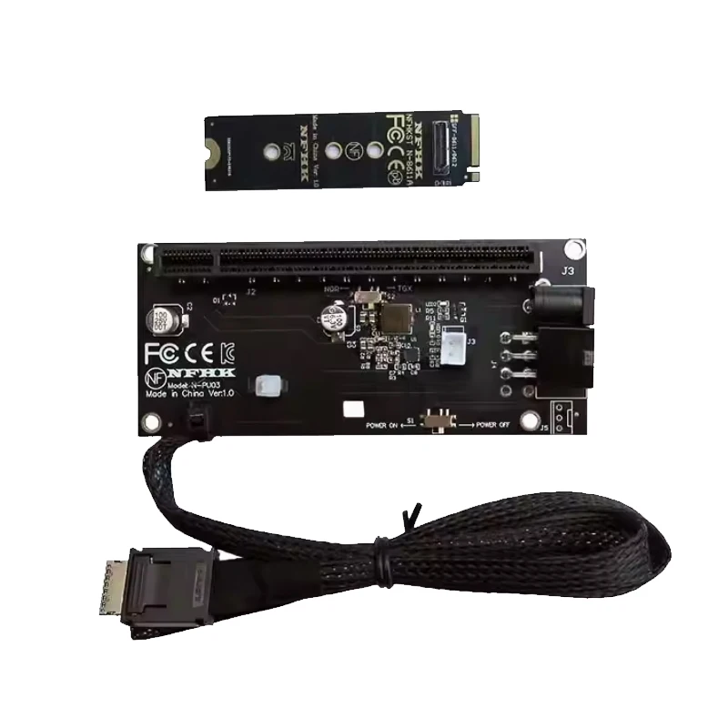 Tarjeta gráfica externa NVMe M.2 a Oculink SFF-8612, adaptador eGPU para ordenador portátil - imagen 3