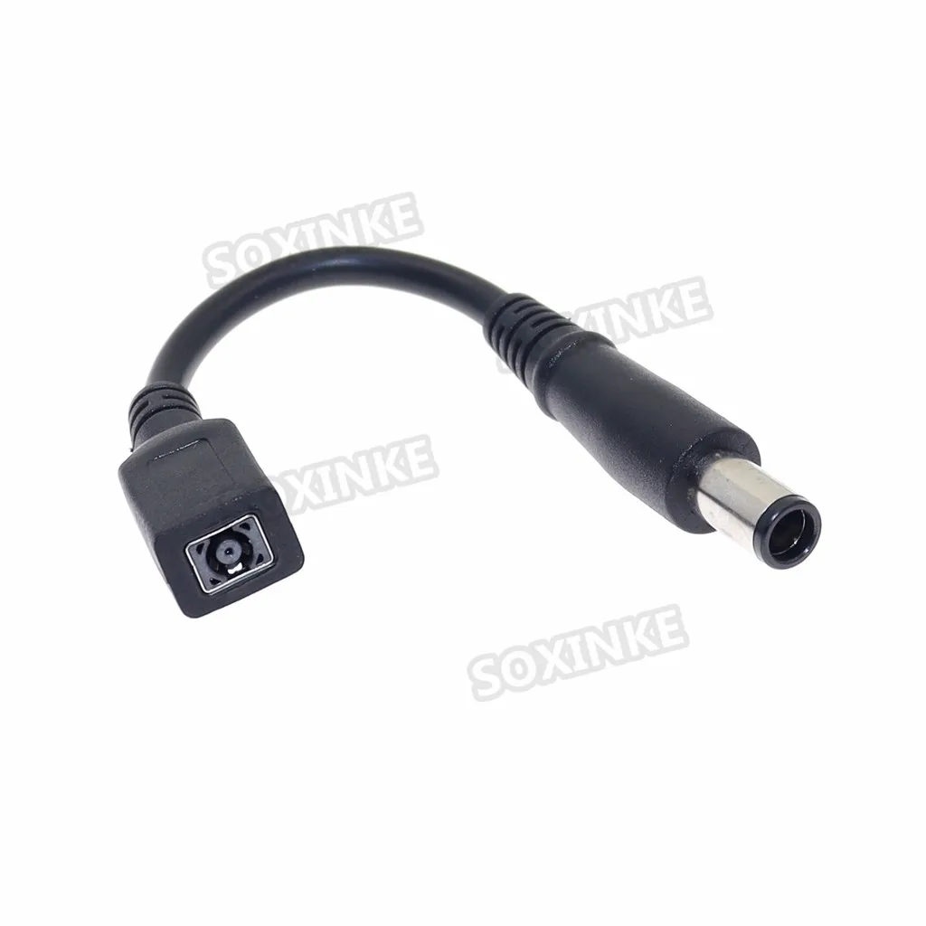 Adaptador de corriente de alta calidad para ordenador portátil, Cable convertidor de cargador de 4,5x3,0mm a 7,4x5,0mm, enchufe de CC con Pin para portátil HP Dell - imagen 5