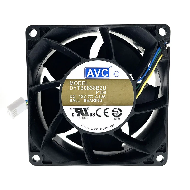Ventilador PC 80mm PWM 12V Doble Rodamiento 10000RPM - imagen 4