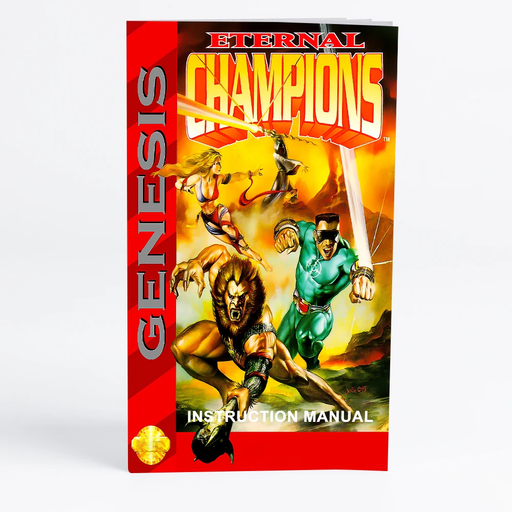 Cartucho de juego Retro Eternal Champions de 16 bits para consolas de videojuegos Sega Genesis Megadrive