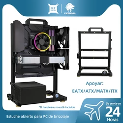 Gabinete Gaming ATX / Micro ATX / EATX – Torre de Aluminum PC