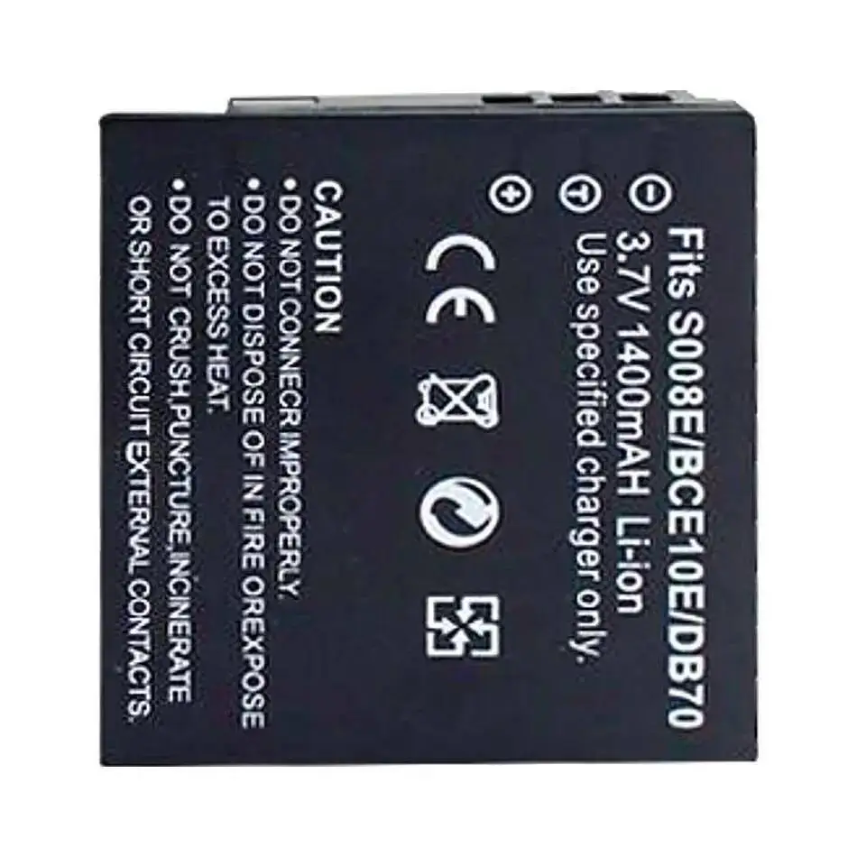 Cgr-S008E Batería de cámara de 1400 Mah Buen rendimiento de baja temperatura para Panasonic Sdr-S9 S18GK Sdr-SW20 S7GK - imagen 2