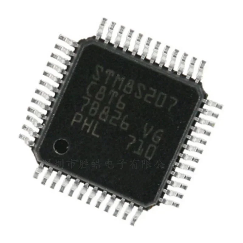 1 unids/lote STM8S207C8T6 STM8S207C6T6 STM8S207CBT6 STM8S007C8T6 LQFP-48 nuevo