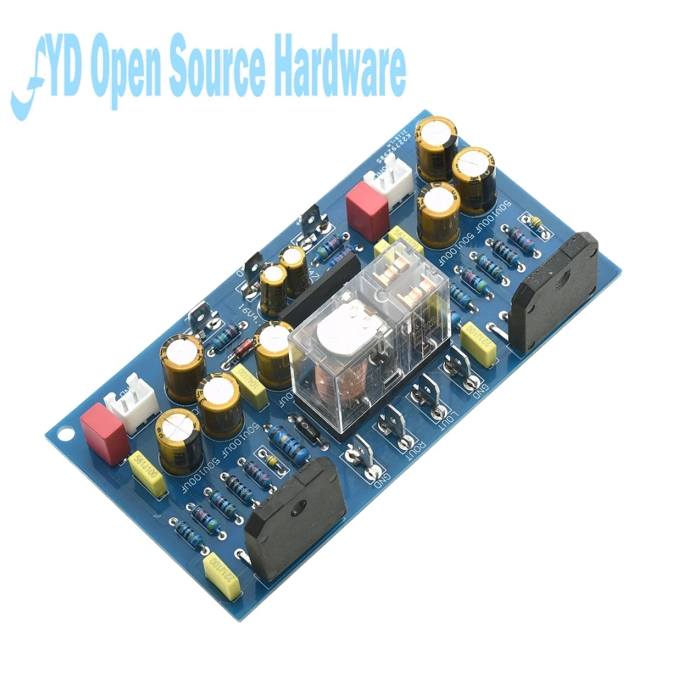 LM3886 de doble canal con piezas de placa amplificadora de potencia de protección de bocina/placa vacía PCB terminada - imagen 3