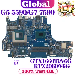 Placa base compatible Dell G5 5590 / G7 7590 i7-9750H