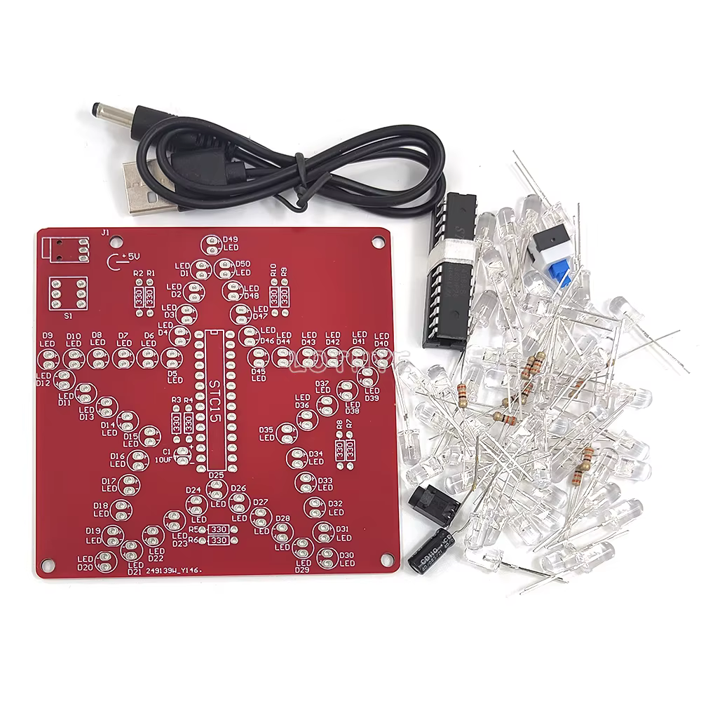 Detalle de la placa y microcontroladores