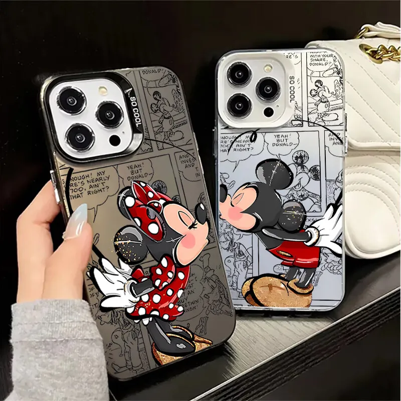 Funda para Realme C63 C55 C53 C51 C61 C25 C21Y C25Y C35 C33 C11 2021 Realme 8 10 11 12 13 14 Pro Plus 5G, bonita pareja de Disney - imagen 4