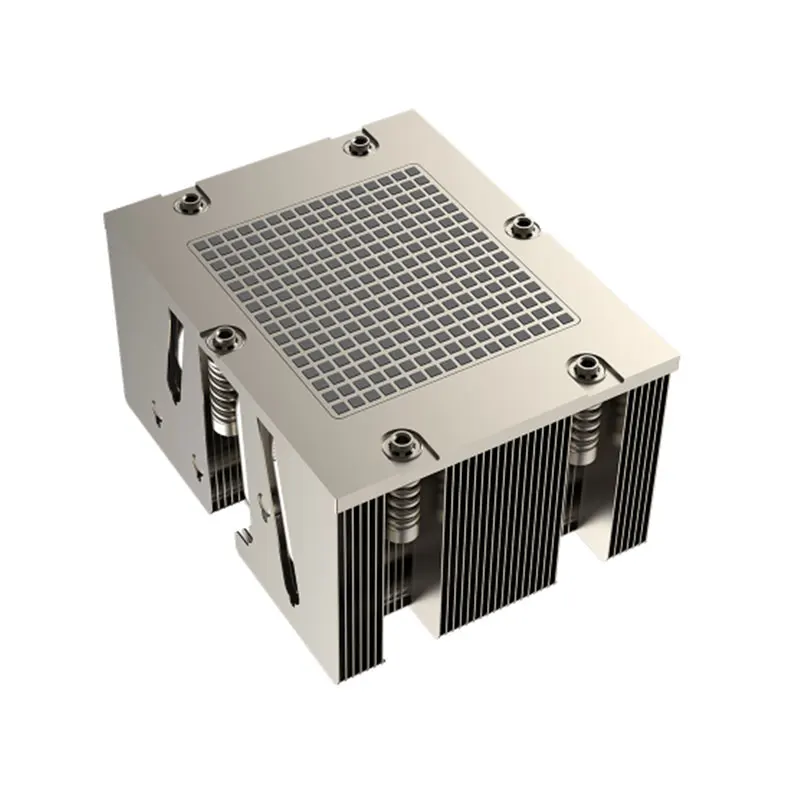 COOLSERVER AMD SP5 2U-S21 CPU servidor enfriador 6 heatpipes TDP 350W radiador para AMD SP5 - imagen 3