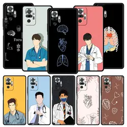 Funda Xiaomi Redmi Note Diseño Médico Protección Total Antigolpes