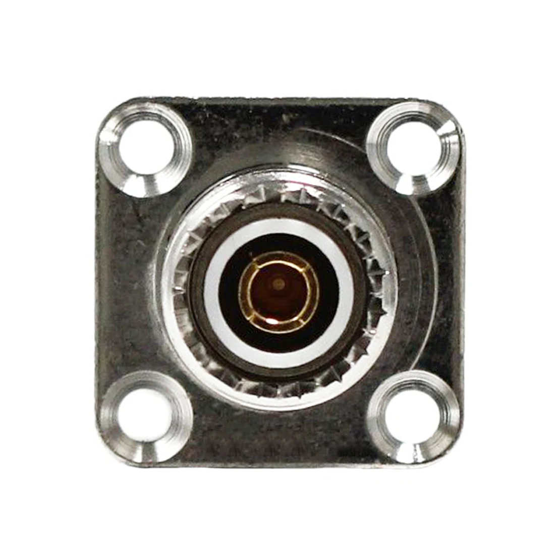 1 unidad de interruptor Jack hembra UHF SO239, convertidor adaptador coaxial RF, conector de brida de chasis de montaje en Panel de 4 orificios, niquelado, venta al por mayor - imagen 2