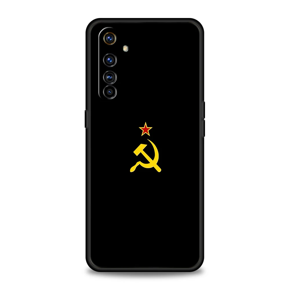 Funda de teléfono con bandera CCCP para Realme 13 12 11 10 9 8 5G 7 C25 C35 GT5 GT3 GT2 Pro Plus para Realme GT Neo 2 3 3T 5 - imagen 5