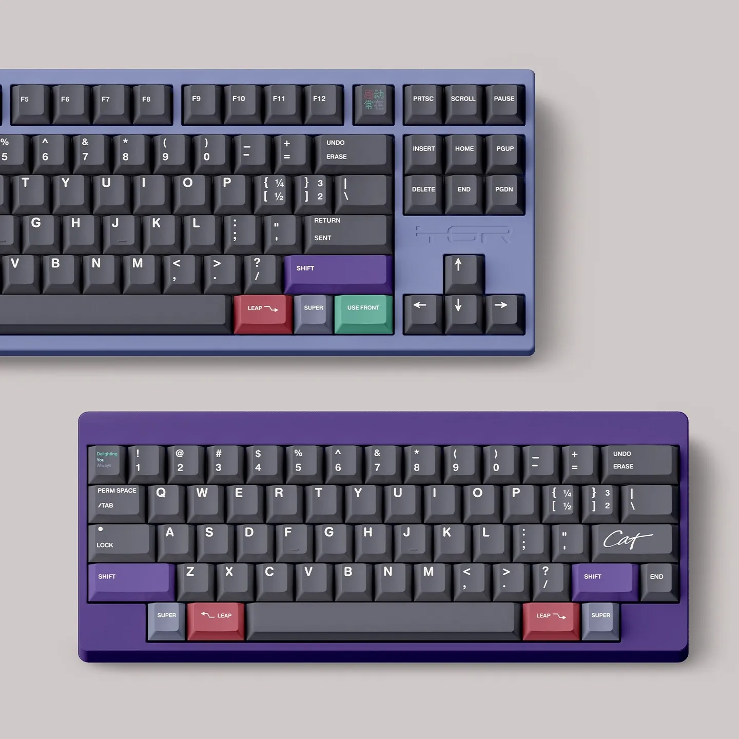 Teclas con tema de postre FBB CAT, 145 teclas, 1,7mm, tinte PBT, perfil de cereza, tapa de teclado personalizada para teclado mecánico, regalos para jugadores de PC - imagen 3