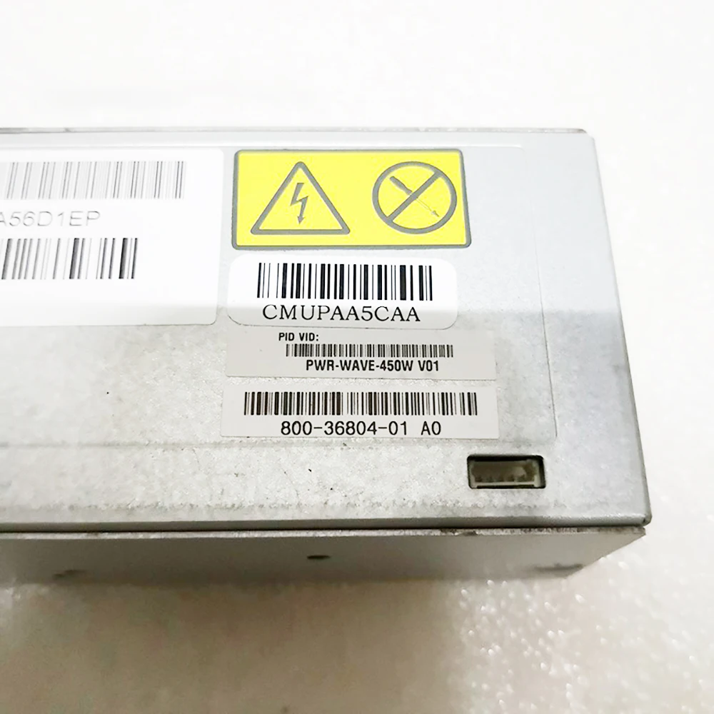 Para fuente de alimentación CISCO utilizada en interruptores serie ASA45 65 800-36804-01 450W PWR-WAVE-450W