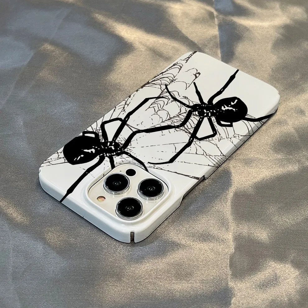 Funda de teléfono de lujo con sacrificio de sangre, ángel negro, demonio de la muerte, para iPhone 16 15 14 13 12 11 Pro Max X XR XSMax 6 7 8 Plus, funda brillante - imagen 4