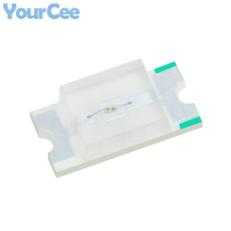 100 Uds 1206 resaltar SMD LED rojo amarillo verde blanco azul naranja hielo azul diodo emisor de luz diodos de luz LED transparentes - imagen 2