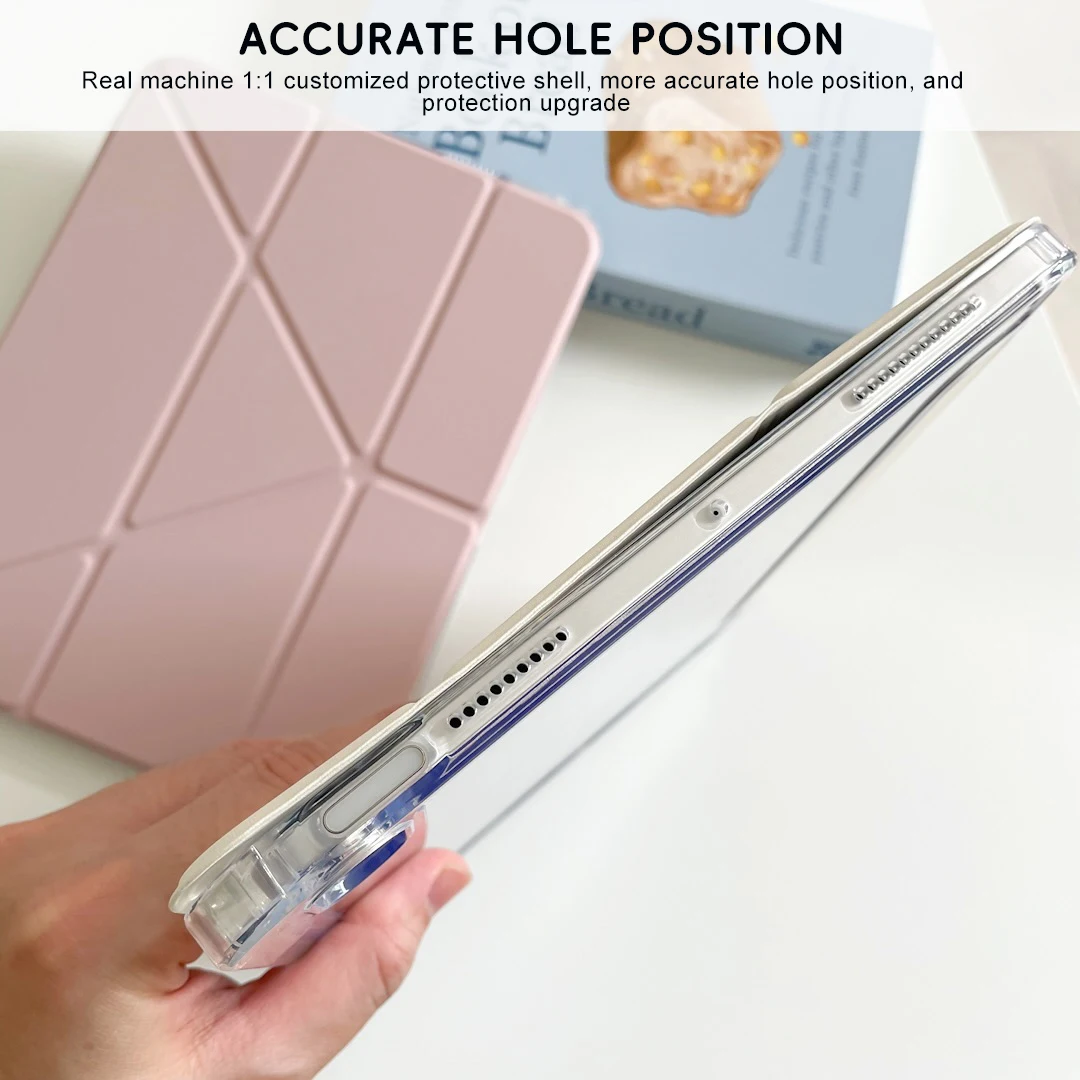 Para iPad Pro Air Pro 13 11 Funda 2025 M3 Funda iPad A16 11. a generación Mini A17 6 2024 2022 M2 10th Pro 12,9 4th/5/6 10,2 9/8/7th - imagen 5