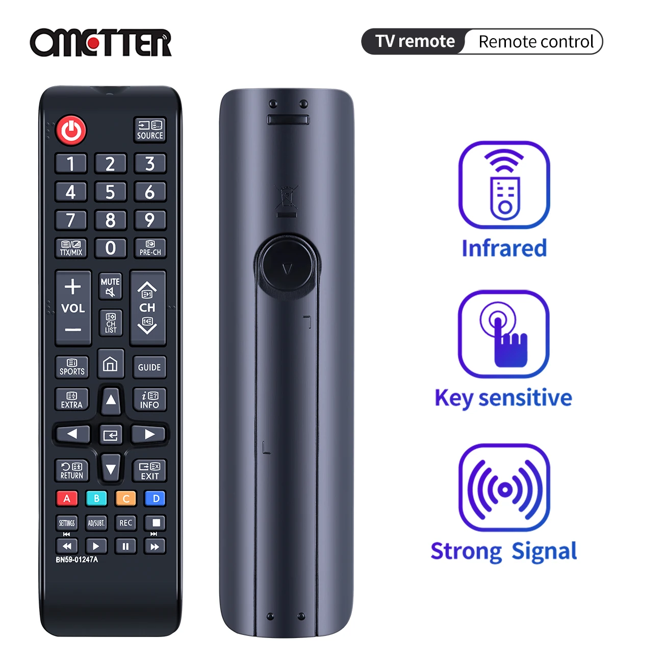 Mando a distancia para TV inteligente Samsung, BN59-01247A, UA78KS9500W, UA88KS9800, UA70KU6000W, UA75KS9005 - imagen 2