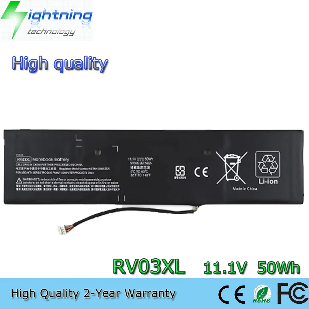 Batería HP RV03XL 11,1V 50Wh – Repuesto portátil