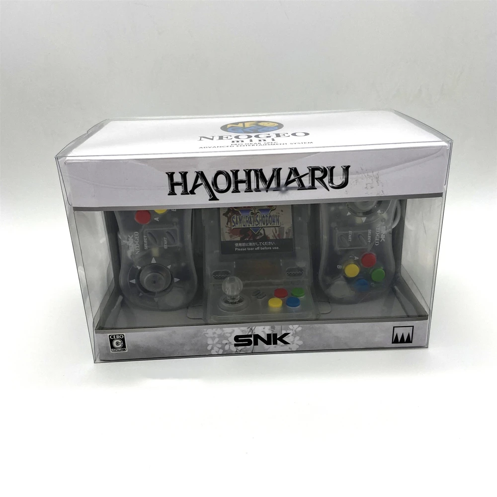 Protector de caja transparente para SNK NEO GEO mini/Haohmaru, cajas de recolección, almacenamiento TEP, carcasa de juego, estuche de exposición transparente - imagen 2