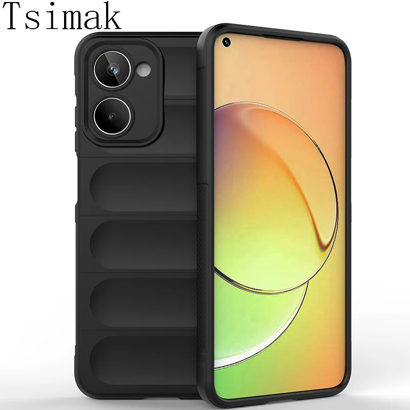 Funda Silicona Antichoque Realme GT 6T / OPPO A58 - imagen 4
