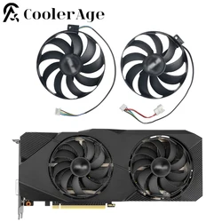 T129215SU Ventilador GPU 87 mm para ASUS RTX 2060/2070/2080 DUAL EVO