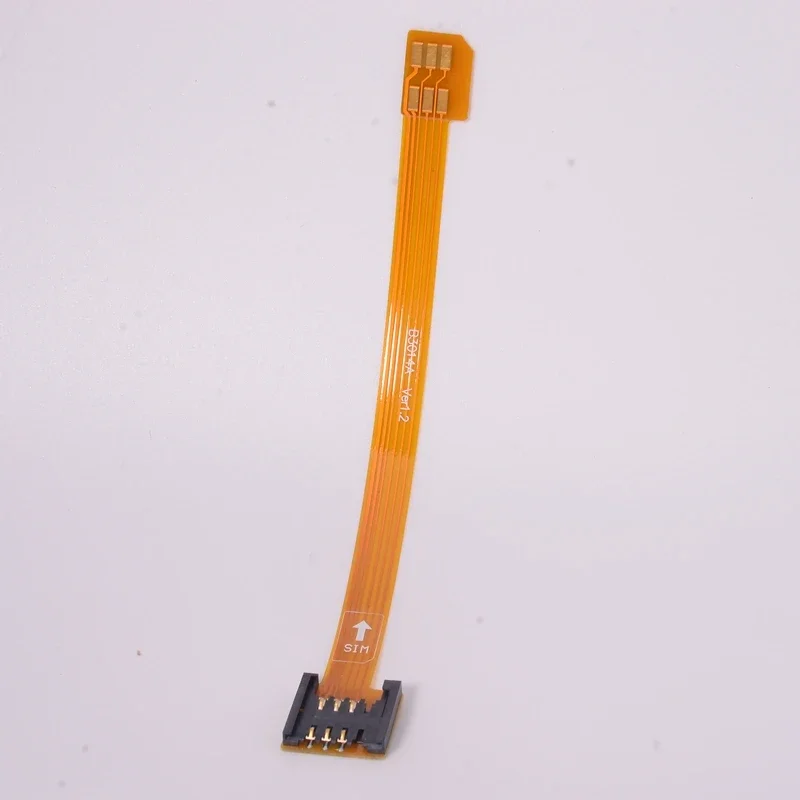 Convertidor de extensión de tarjeta SIM estándar FPC 2FF a 3FF Micro 2FF tarjeta SIM estándar adaptador de Cable Flexible suave tarjeta Micro SD UHS-I - imagen 5