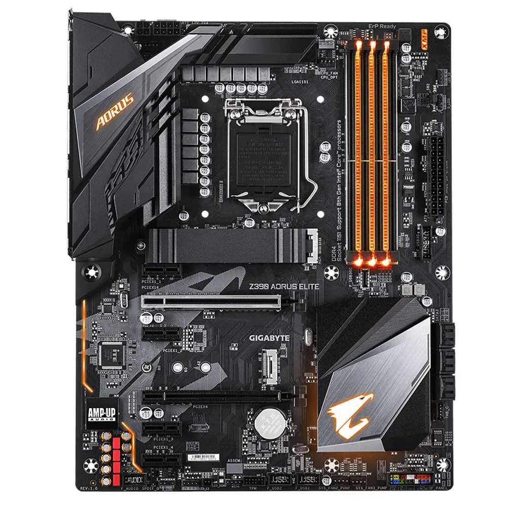 Placa base Intel GIGABYTE Z390 AORUS ELITE LGA 1151 Intel Z390 ATX Intel - imagen 2