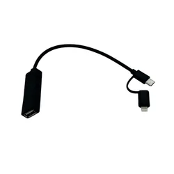 Adaptador de líneas OTG, convertidor de cámara USB de 1mp, 2mp, 4mp, 5mp, cámara USB UVC a IOS, compatible con IPhones, iPad, grabar vídeo y tomar fotos