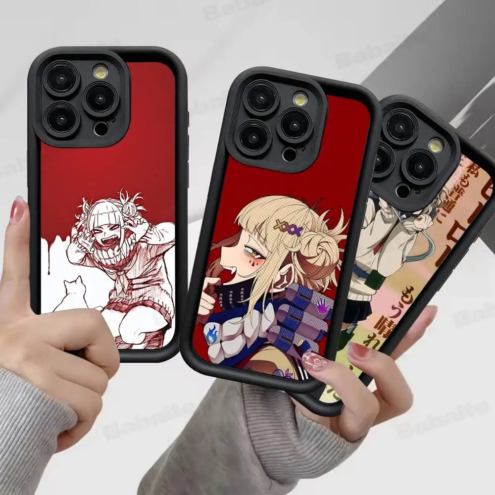 Funda de teléfono Himiko Toga Boku No Hero Academia, funda de silicona para iPhone 17 16 15 14 13 Pro Max, funda suave a prueba de golpes - imagen 3