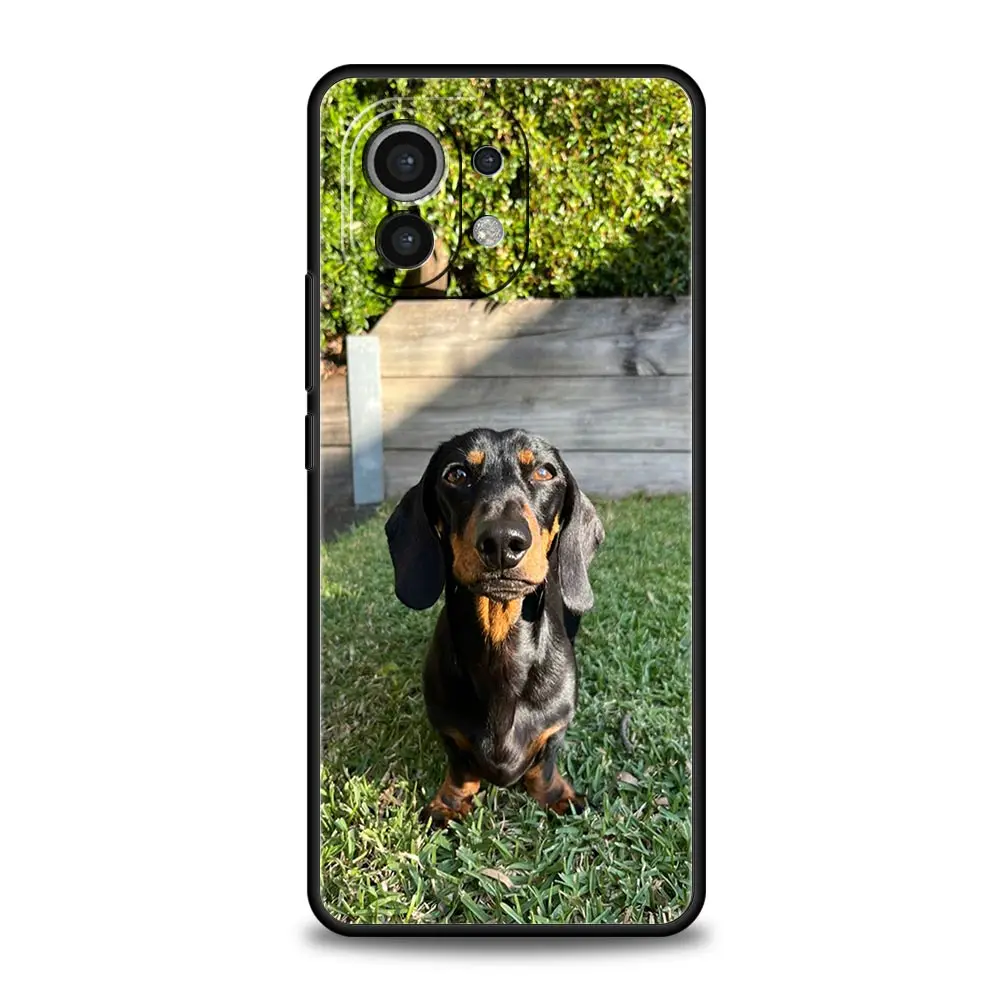 Funda de teléfono para Xiaomi Mi 15 14 14T 13T 12T Pro 12 13 11 Lite 5G 11T X6 X5 Pro cubierta suave silueta perro animal lindo - imagen 3