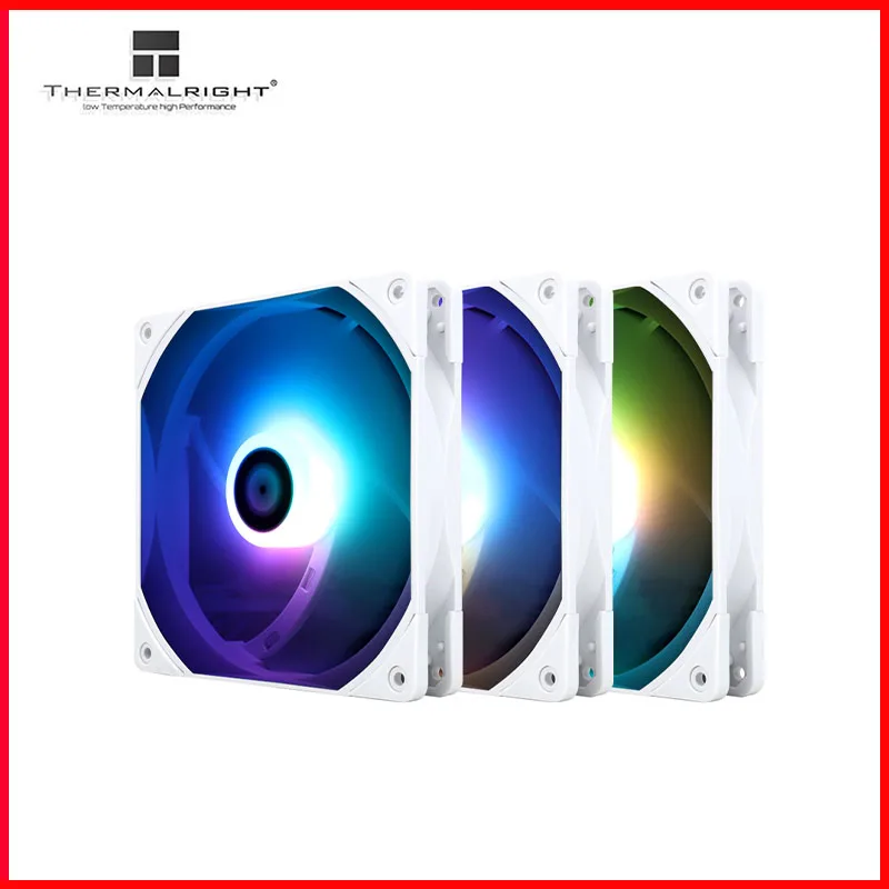 Thermalright-ventilador de bajo ruido TL-C14W-S X3 de 14cm para chasis, cojinete de S-FDB, compatible con ARGB, hasta 17 modos de ventilador, garantía de tres años