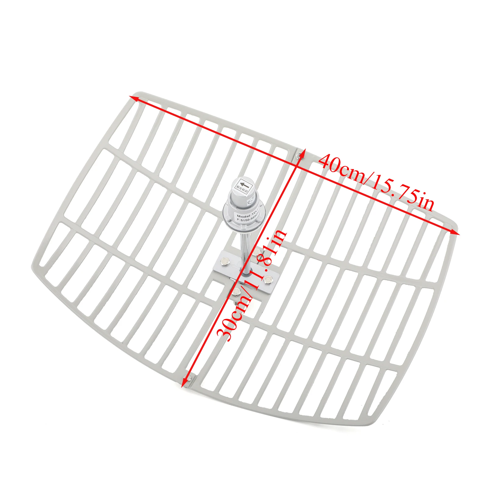 Antena de rejilla parabólica 24dBi 5,8G LTE 5725-5850MHz antena externa hembra tipo N para exteriores para enrutador módem - imagen 4