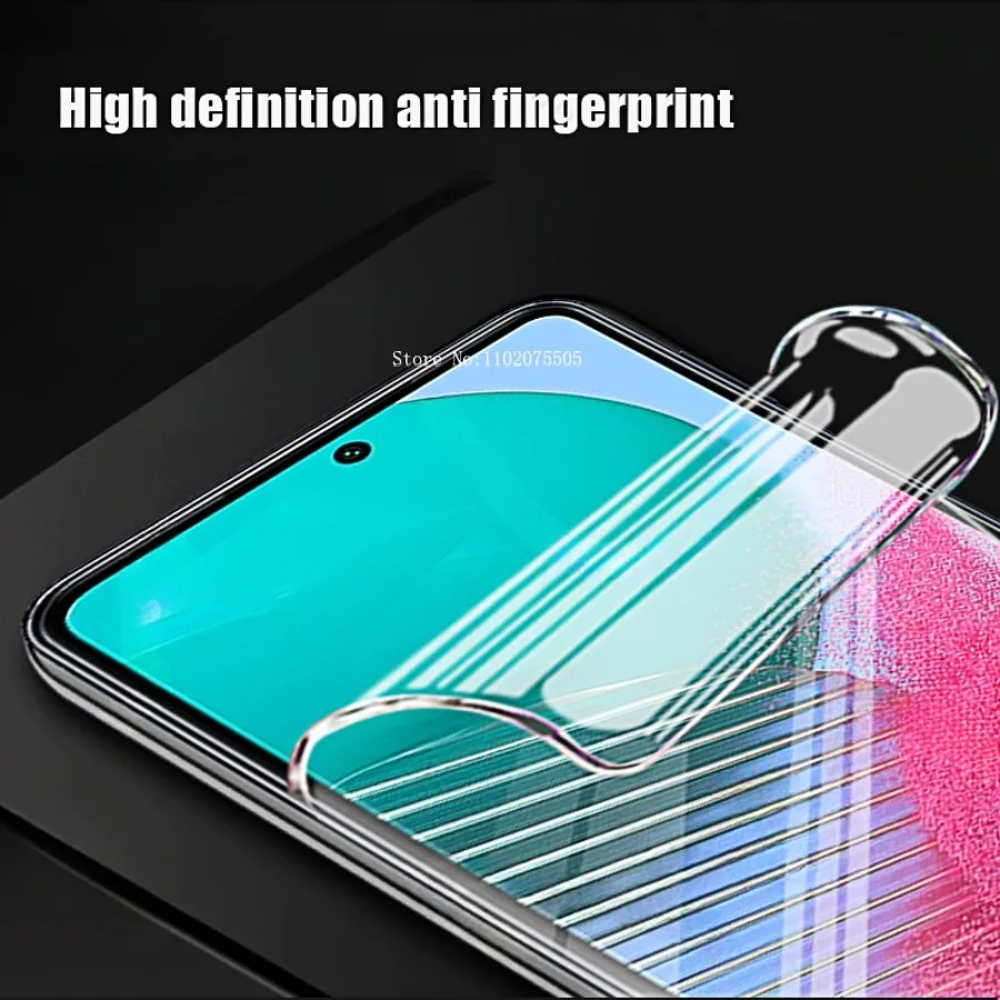 Protector de pantalla para Samsung Galaxy, película de hidrogel para Samsung Galaxy S 20 Plus + Ultra FE 2022 5G UW, Samsung Note 20Ultra 10Lite 10 20 +, 4-1 Uds. - imagen 5