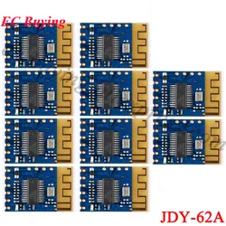 Placa de módulo inalámbrico de Audio estéreo BLE 5,0, compatible con Bluetooth, Mini piezas, JDY 62 para Android e IOS, Sueño automático, 10 JDY-62A/1 unidad