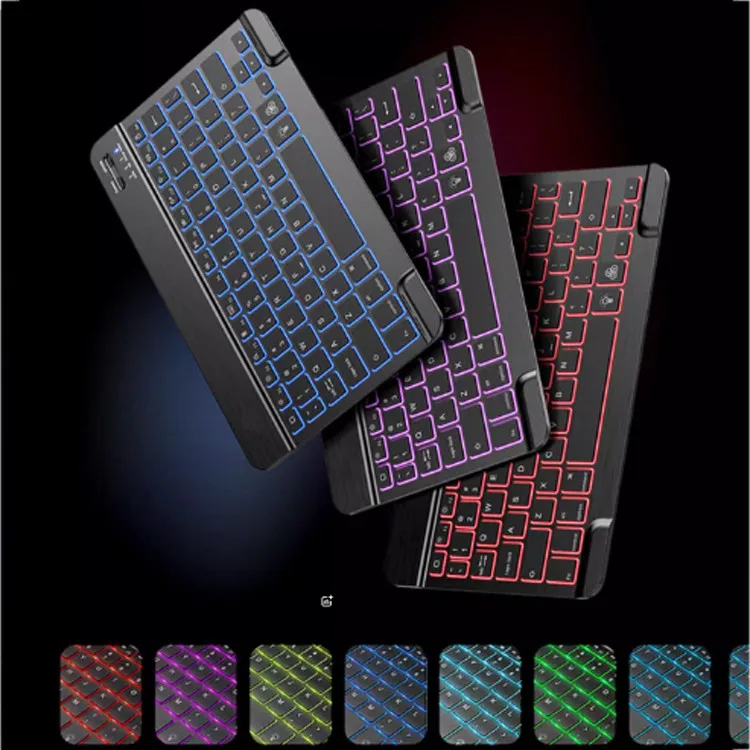 Funda con teclado para Honor Pad 9 12,1 pulgadas/Pad GT Pro 12,3 para MagicPad 2 12,3 pulgadas Bluetooth teclado magnético funda para ratón - imagen 4