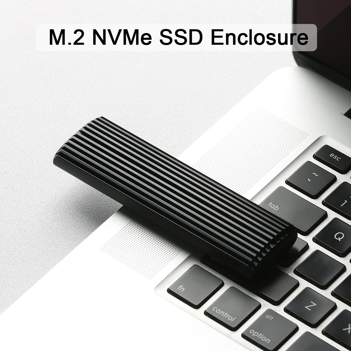 Caja SSD M.2 NVMe, USB 3.1 Gen 2 a NVME M-Key/(B+M) Caja externa de unidad de estado sólido, para SSD 2230/2242 /2260/2280 - imagen 2