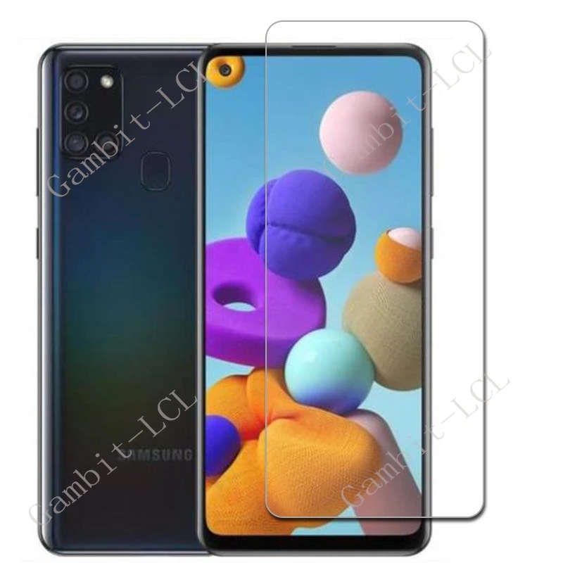 3 uds 9H HD vidrio templado para Samsung Galaxy A21 A21S en SamsungGalaxyA21 GalaxyA21S GalaxyA21 película protectora de pantalla - imagen 2